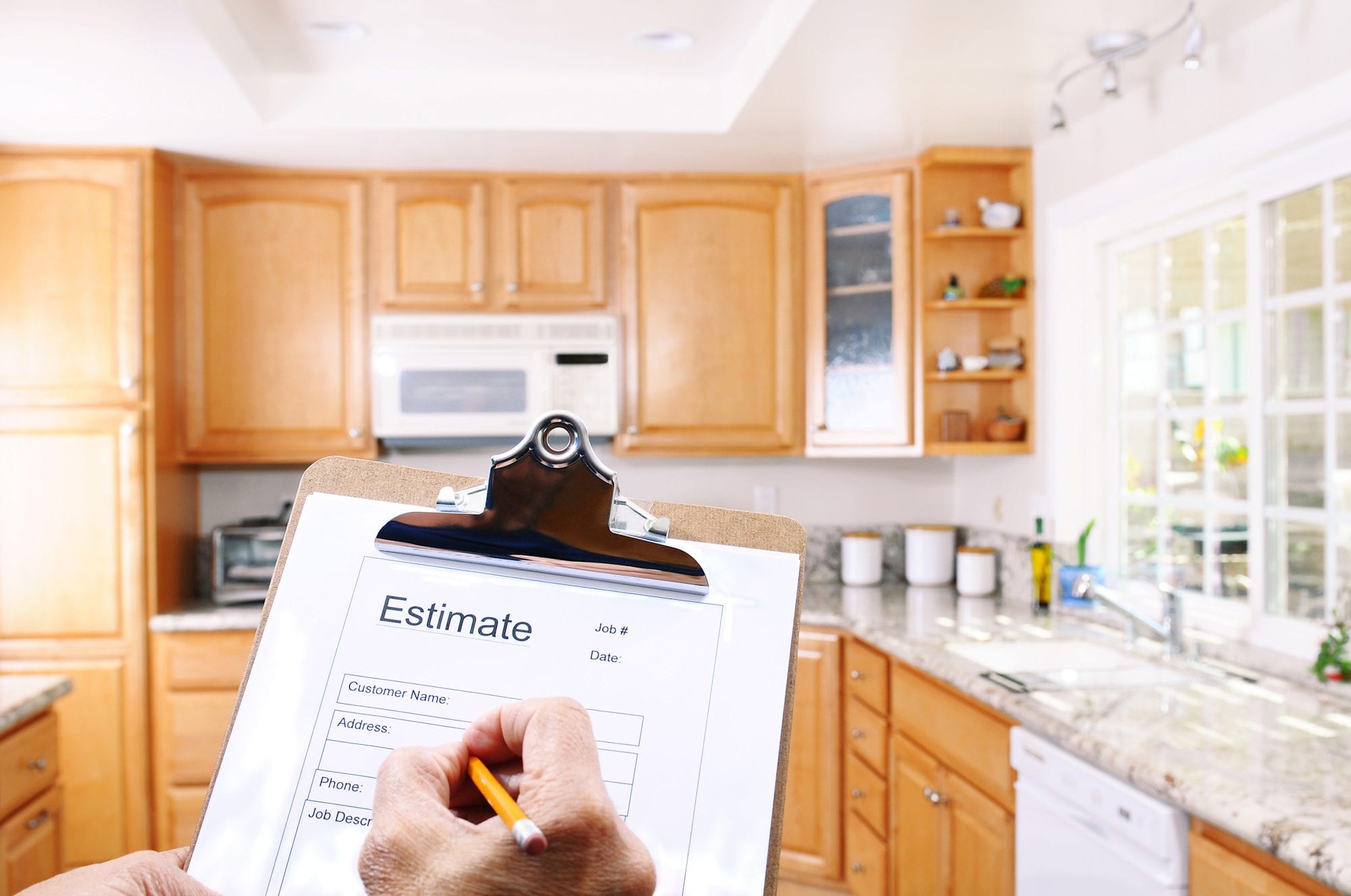 fixing kitchen sink